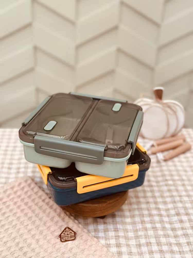 لانچ باکس داخل پلاستیک 3قسمتی کد001175