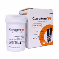 نوار تست قند خون کرسنس Caresens N بسته 50 عددی
