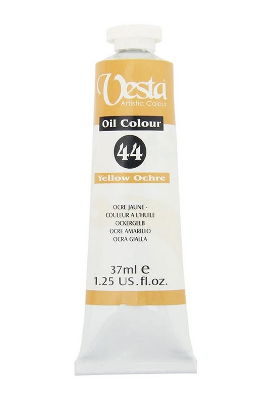 رنگ روغن وستا 37 میل کد 4650 Yellow Ochre 44