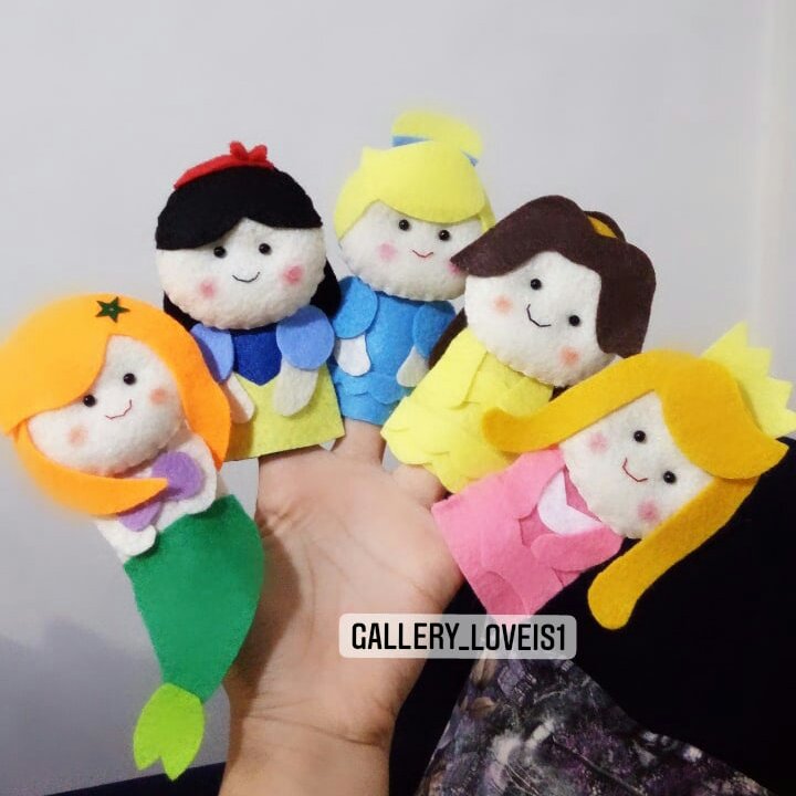 عروسک انگشتی پرنسس ها