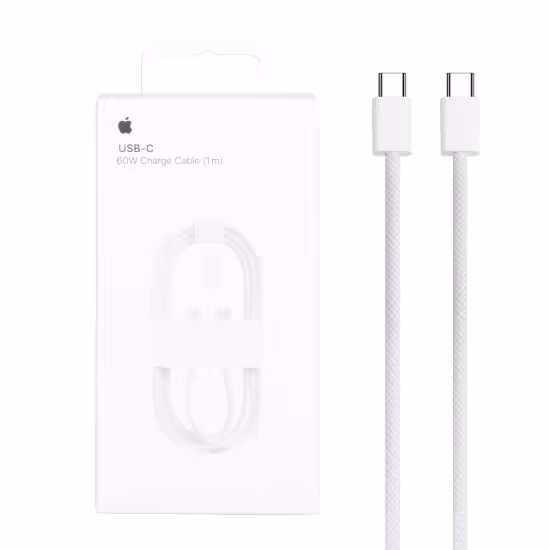 کابل تبدیل USB-C به USB-C اپل مدل MQKJ3ZM/A به طول 1 متر