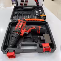 دریل شارژی کیفیت عالی دارای 2 عدد باطری 12 ولت لتیوم مدل 9020