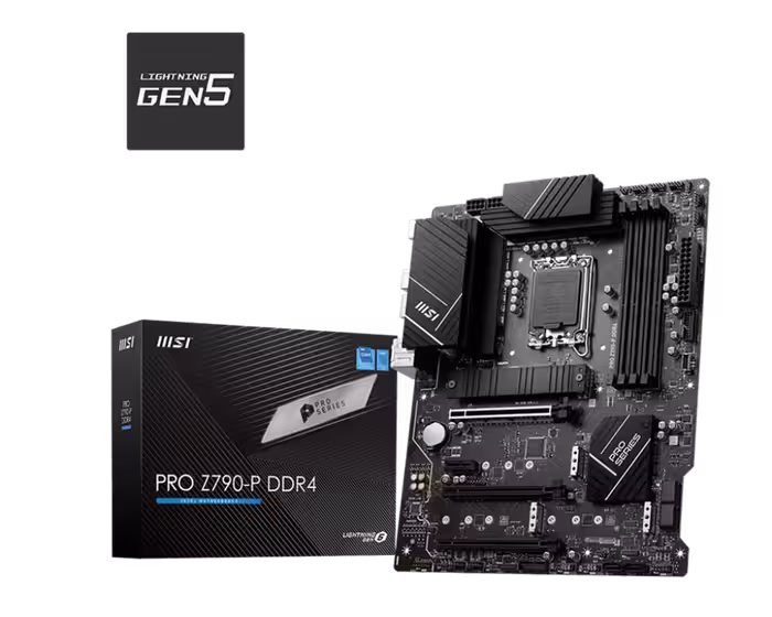 مادربرد ام اس آی مدل PRO Z790-P DDR4 سوکت 1700