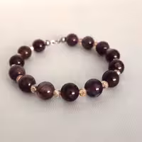 دستبند سنگ آمیتیست شاران 