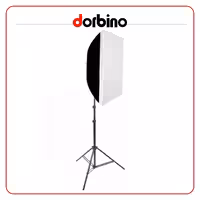 کیت سافت باکس 60×90 به همراه هولدر 5 لامپ   پایه - فروشگاه دوربین دوربینو