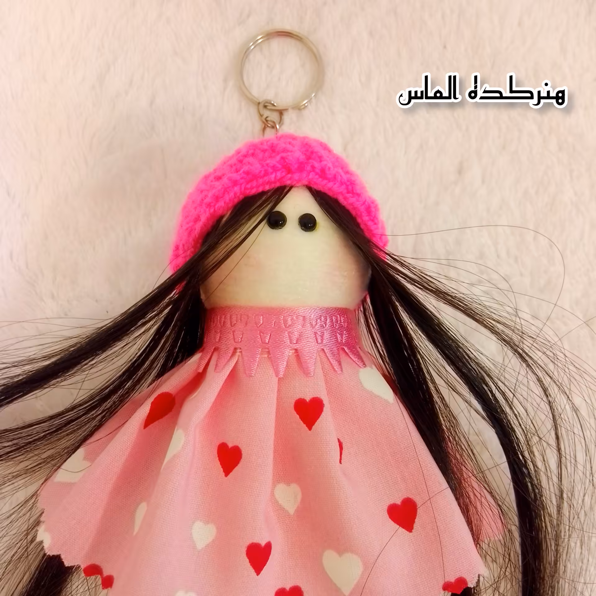 عروسک آویز روسی هدیه ولنتاین مناسب پک هدیه و باکس ولنتاین 