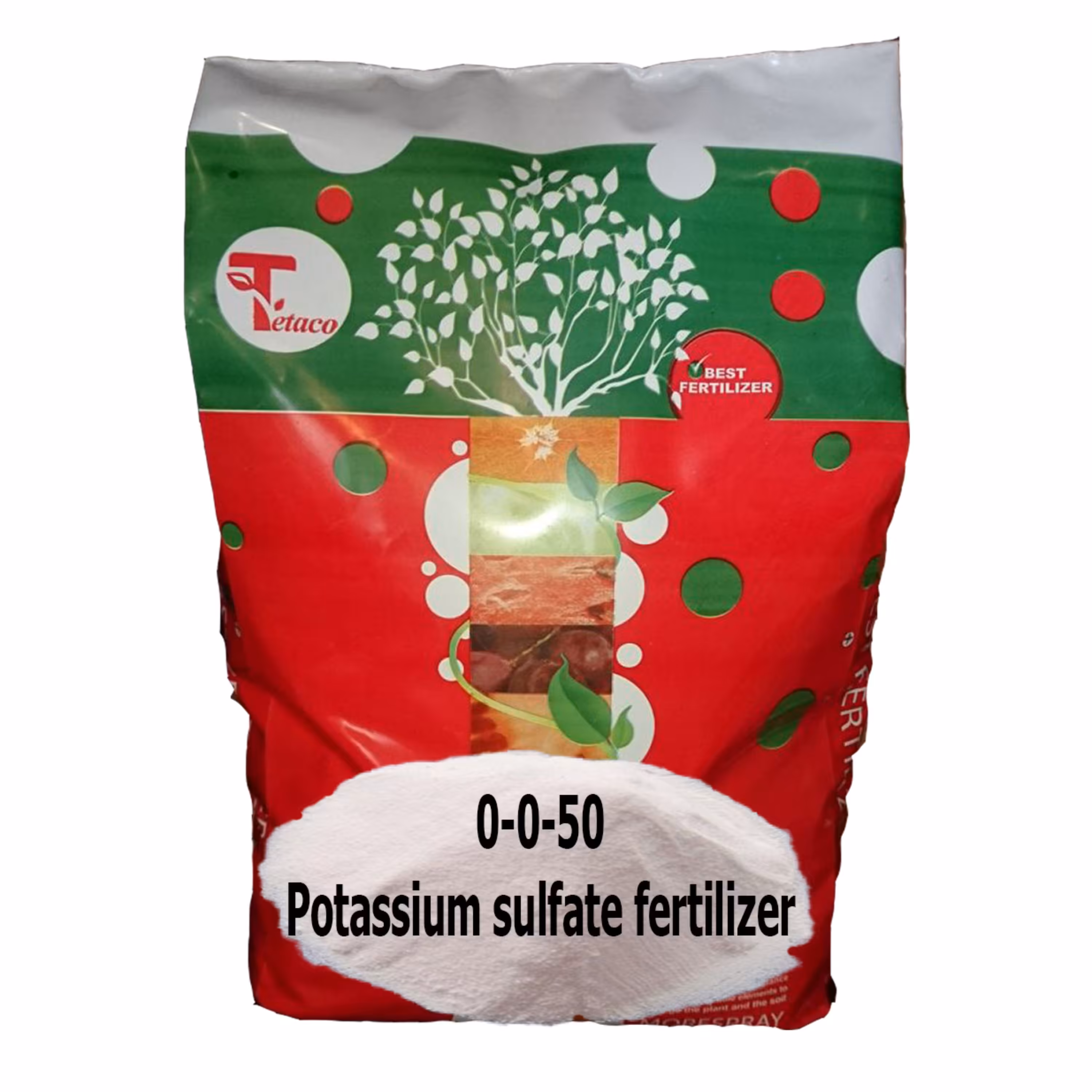 کود سولفات پتاسیم 50-0-0 تتاکو مدل  MORESPRAY وزن  10  کیلوگرم