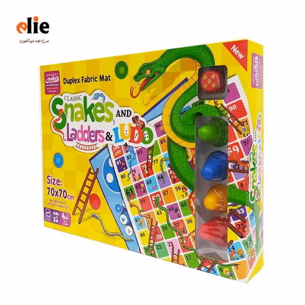 بازی منچ پارچه ای فکرآوران سایز 70×70