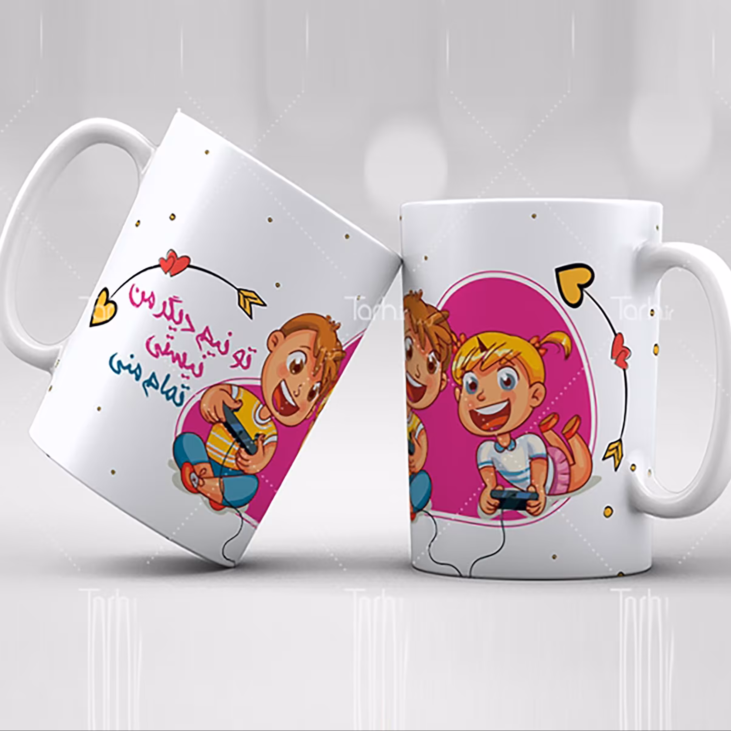 ماگ عاشقانه  و چاپ عکس ارسالی از طرف شما  76