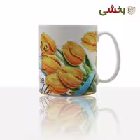 ماگ پلاستیکی فرش کیپس طرح گل