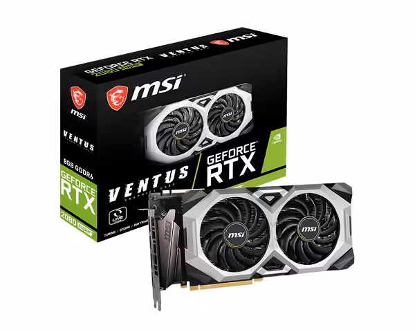 کارت گرافیک  ام اس آی GeForce RTX 2080 SUPER VENTUS XS حافظه 8 گیگابایت