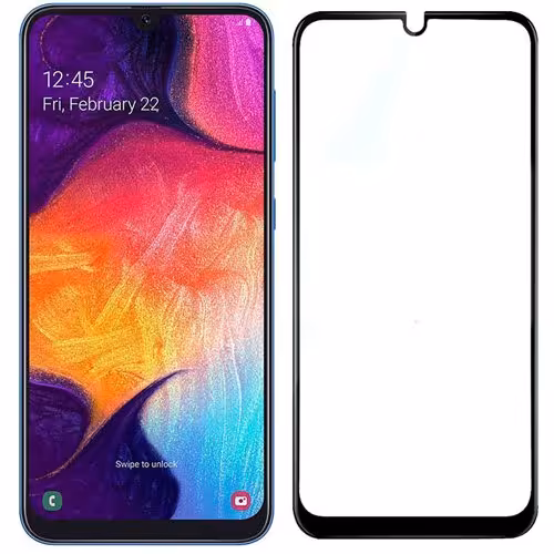 گلس سرامیکی سامسونگ A20 ، A30 ، A50 ، A 30S ، A50S محافظ صفحه نمایش redmi note 7 تمام چسب فول نانو y6p m21 m31 m30s m21