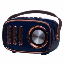 اسپیکر بلوتوث و فلش خور K36 - سورمه ای