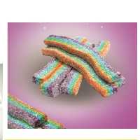 ژله نواری رنگی ترش فله ای یک کیلویی