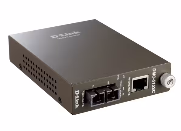 مبدل فیبر نوری به اترنت دی-لینک مدل DMC-515SC