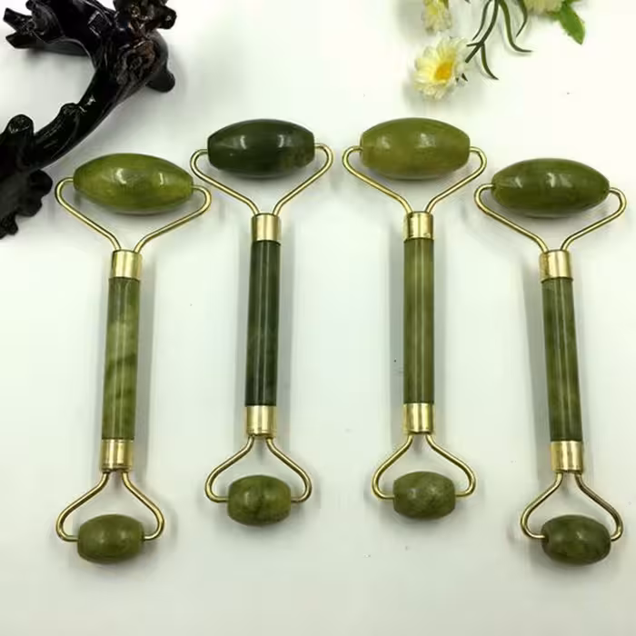 ماساژور صورت جیدرولر سنگ یشم