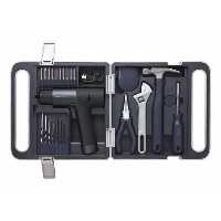 خرید و قیمت جعبه ابزار و دریل شارژی هوتو مدل HOTO tool set QWDZGJ001 - کی ام کالا