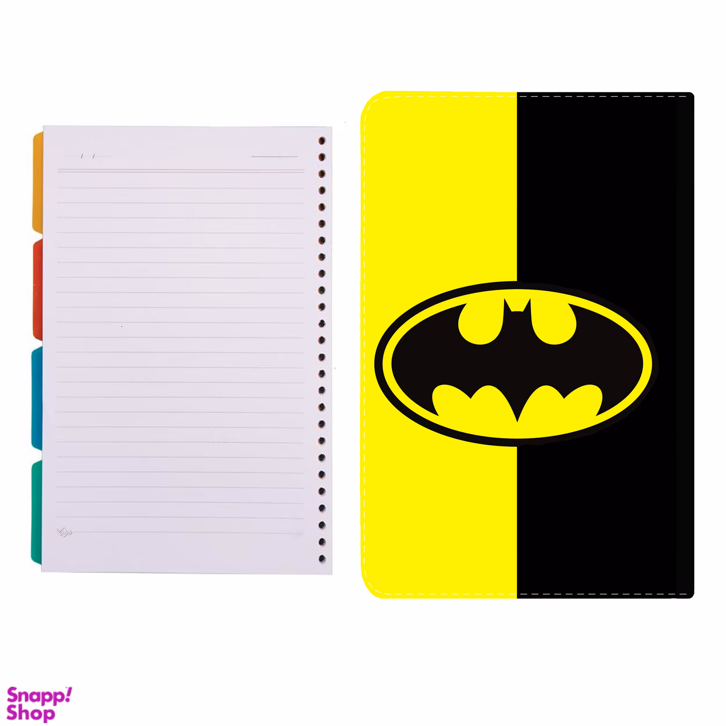 کلاسور طرح بتمن کد 2776 به همراه کاغذ کلاسور