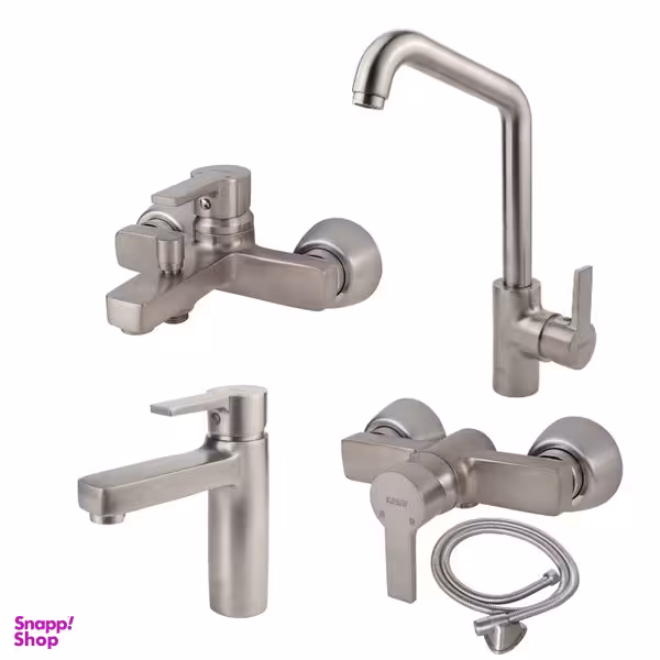 ست شیرآلات کسری مدل امگا مجموعه 5 عددی