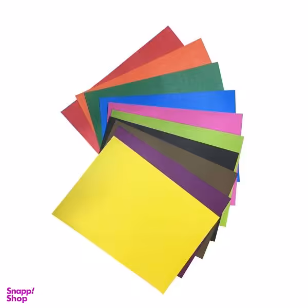 مقوا رنگی مدل 60358 سایز 24×35 سانتی متر بسته 10 عددی