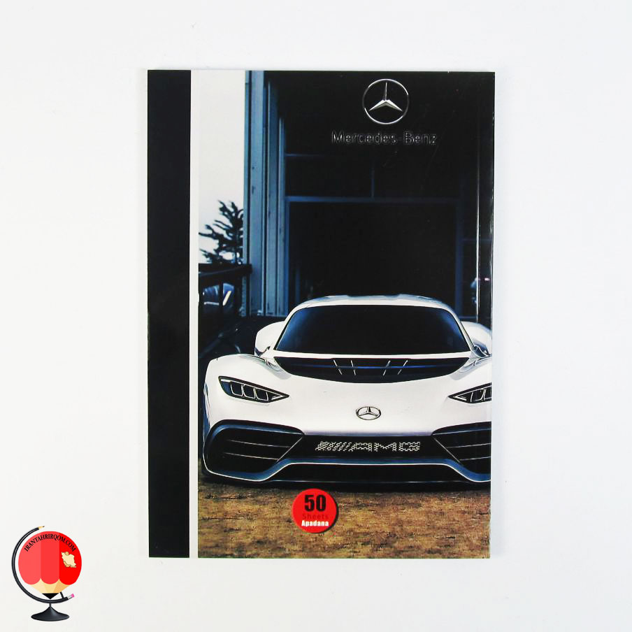 دفتر مشق 50 برگ طرح بنز آپادانا