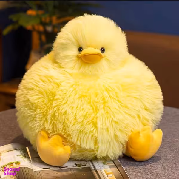 عروسک طرح جوجه مدل تپلی کد 10 ارتفاع 35 سانتی متر