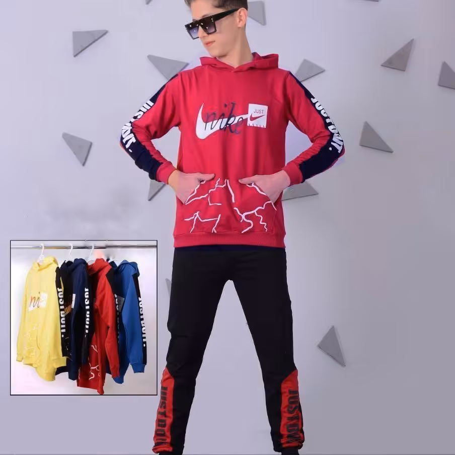 ست هودی شلوار اسپرت نایک
مناسب 9 تا 14 سال