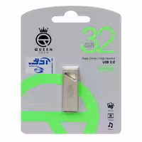 فلش مموری کوئین تک مدل steel USB2.0 ظرفیت 32 گیگابایت