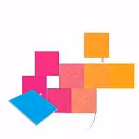 خرید پنل روشنایی هوشمند RGB دیواری 9 عددی مربع نانولیف Nanoleaf Canvas با بهترین قیمت