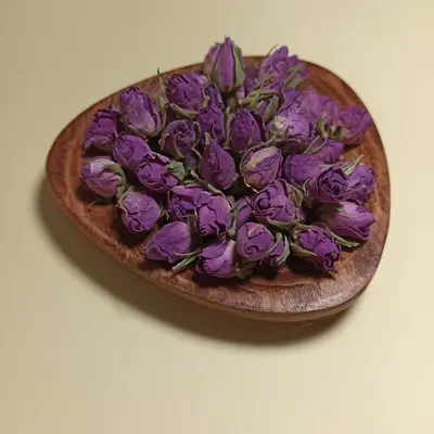 غنچه گل محمدی خشک تمیز صورتی 500 گرمی اعلا برای چایی و تزئین غذا