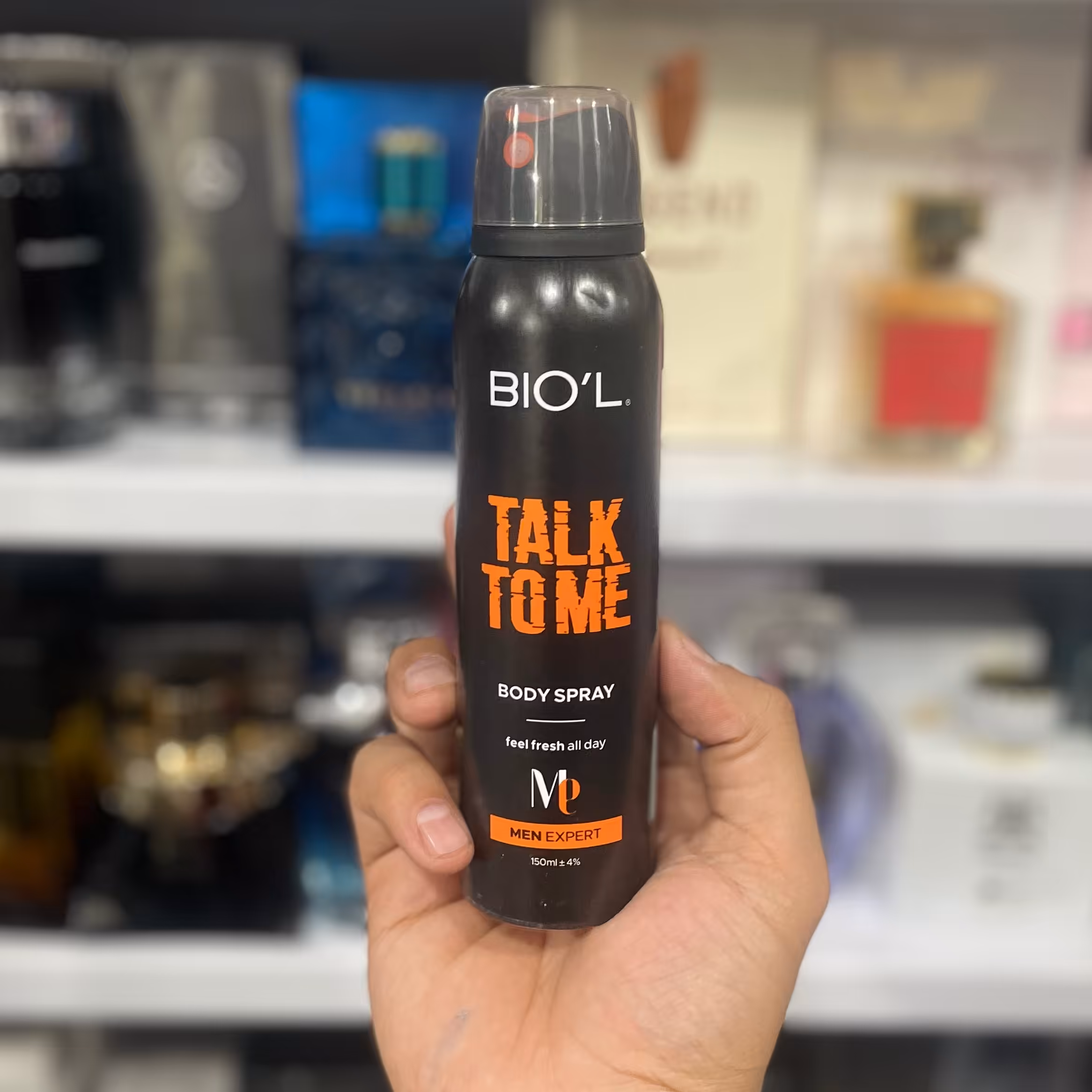 اسپری خوشبو کننده بدن مردانه بیول مدل TALK TO ME حجم 150 میلی لیتر