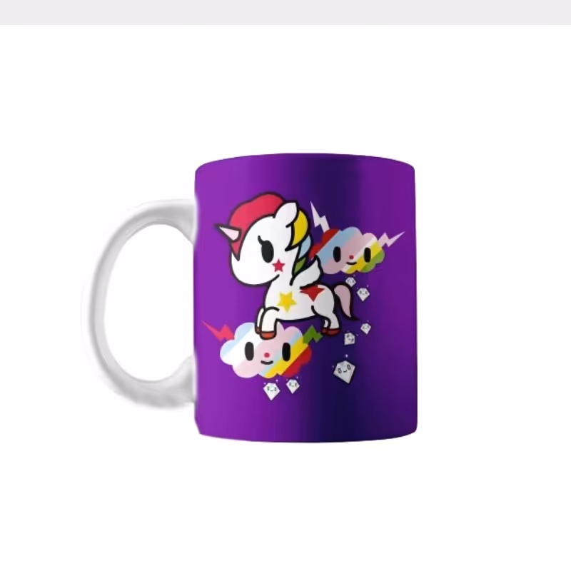 ماگ لیوان با طرح یونیکورن 