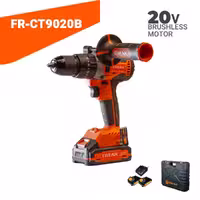 دریل پیچ گوشتی چکشی شارژی براشلس 20 ولت مدل CT9020B فریک
