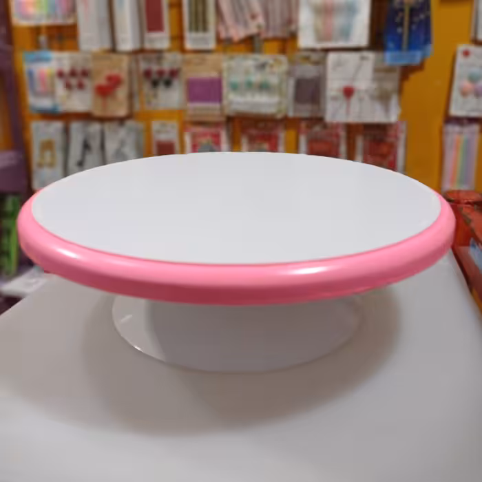 لوازم قنادی «گردون کیک ام دی اف », پایه آهنی ، چرخش راحت