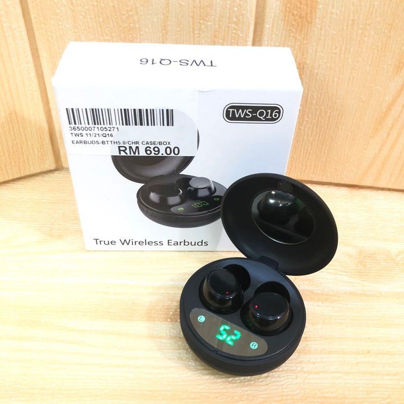هندزفری بلوتوث شارژی ضد آب True Wireless Earbuds مدل Q-16