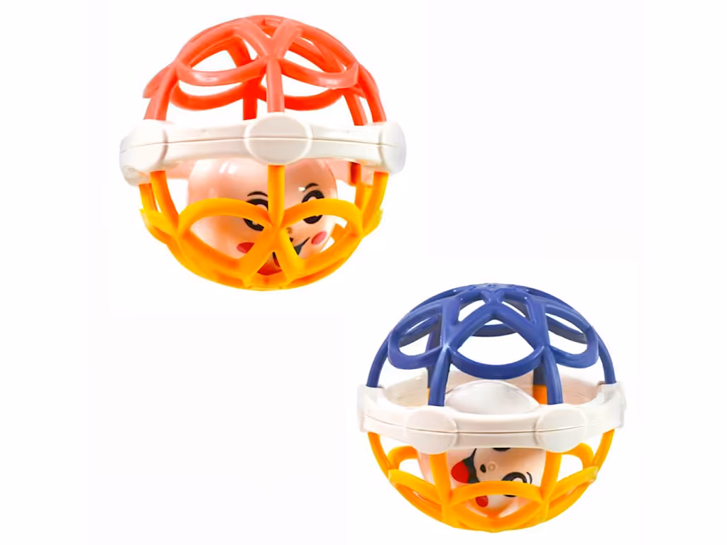 جغجغه توپی سیلیکونی منعطف نوزادی (سایز کوچک)