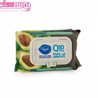 دستمال مرطوب پاک کننده آرایش آووکادو دافی 50 عددی