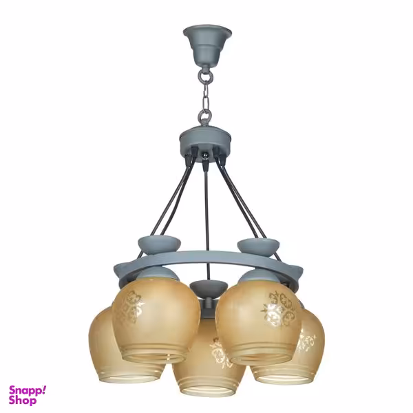 لوستر 5 شعله چشمه نور کد A1902.5T