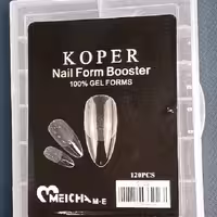 ژلیکس ناخن کد C02 قالب دائمی کاشت ژل 110 عددی Meicha