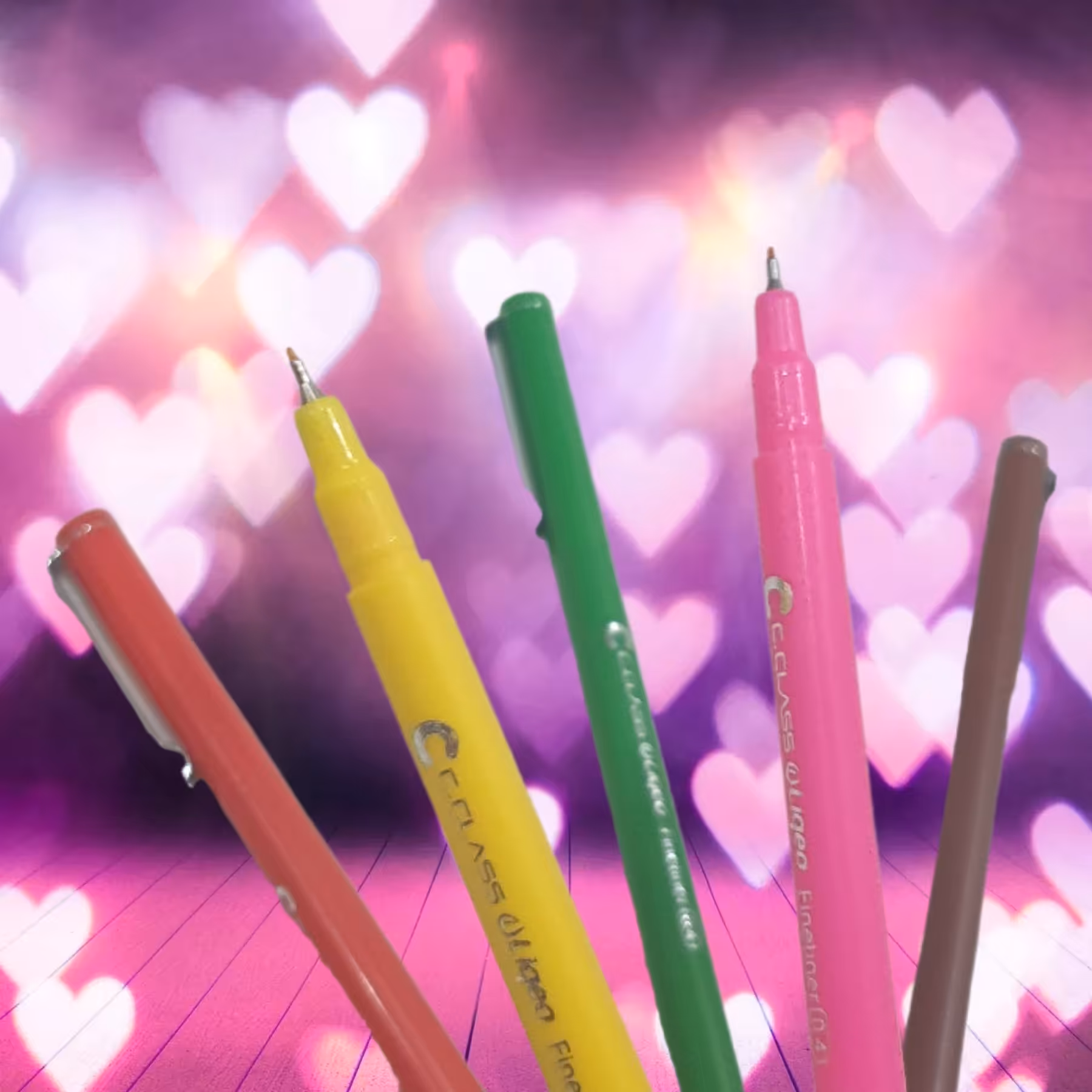 روان نویس نوک نمدی 12 رنگ سی کلاس