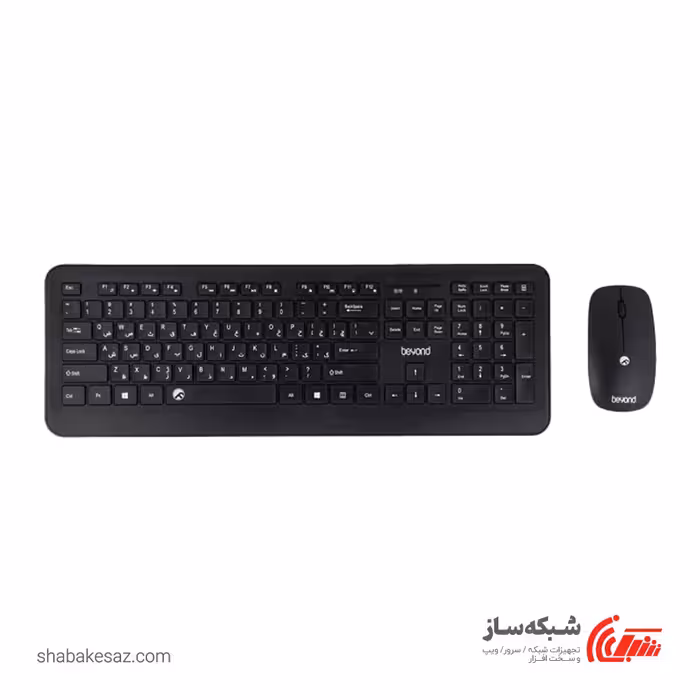 قیمت و خرید کیبورد و ماوس بیاند Beyond BMK-5656 RF بی سیم - شبکه ساز