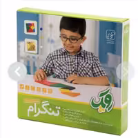 بازی فکری تنگرام ساده چوبین (Choobin)