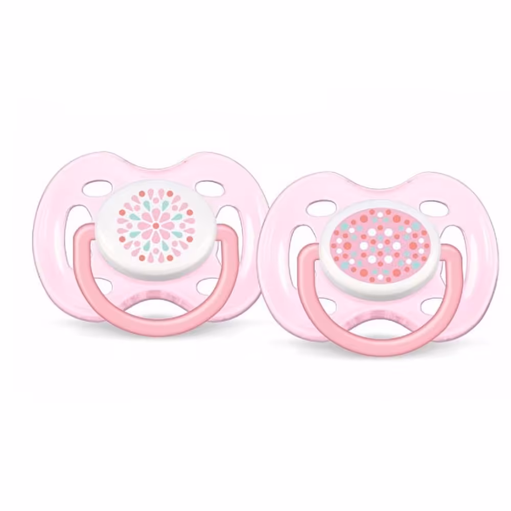 پستانک 0-6 ماه کد 180/23 صورتی avent