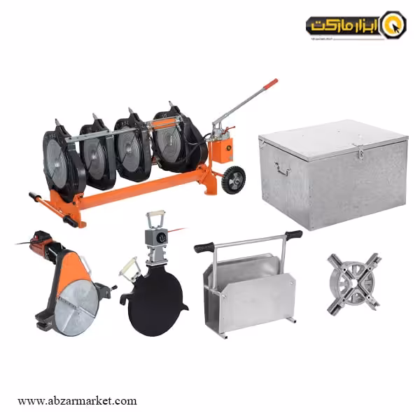 دستگاه جوش پلی اتیلن نیمه هیدرولیک پویا صنعت مدل 90-315