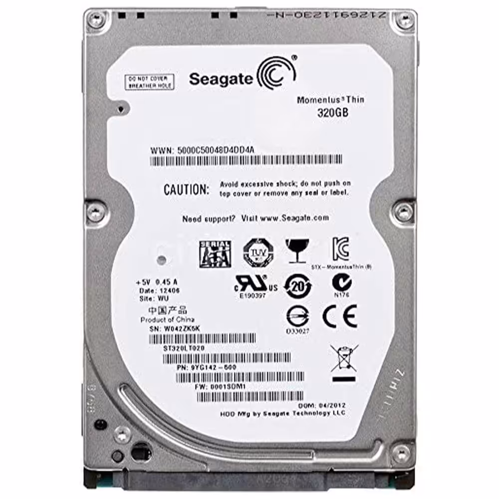 هارد لپ تاپ سیگیت HARD laptop seagate 2.5″ 320G