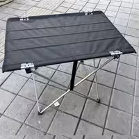 میز تاشو مسافرتی با اسکلت ضربدری و رویه برزنتی تقویت شده  کم جا و سبک کد8 | amazonchi