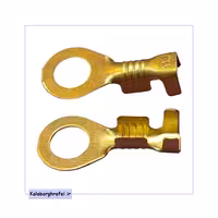 سرسیم مدل مهره خور 5 کد 1408 طرح برنج بسته 150 عددی