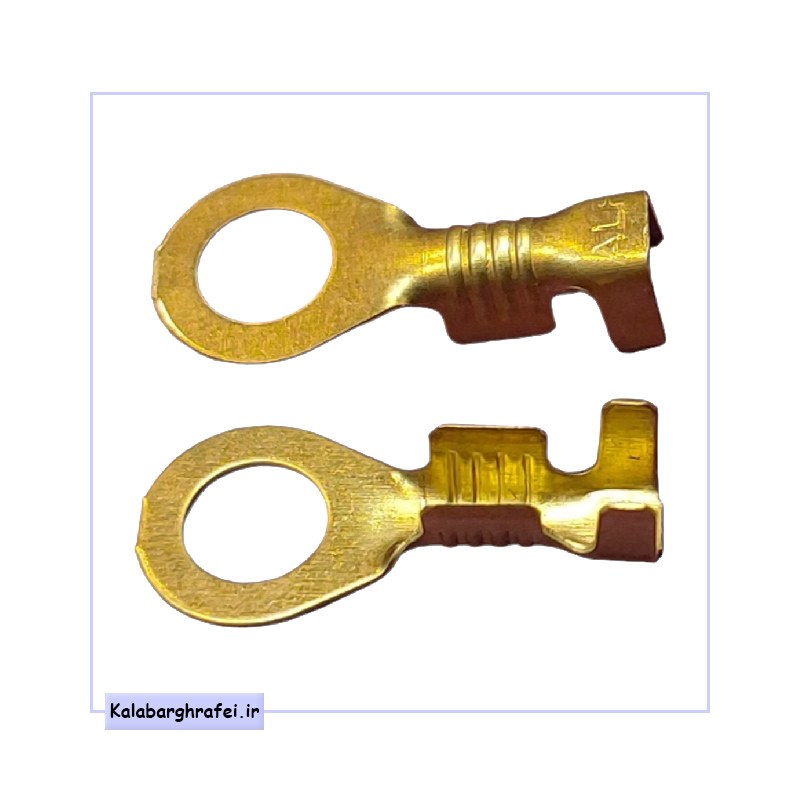 سرسیم مدل مهره خور 5 کد 1408 طرح برنج بسته 150 عددی