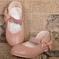 کفش تخت نوزاد نگار کد 317326 رنگ کالباسی سایز 22 تا 25