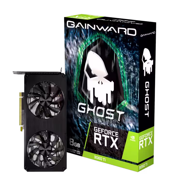 کارت گرافیک  گینوارد مدل GeForce RTX™ 3060 Ti Ghost با حافظه 8 گیگابایت